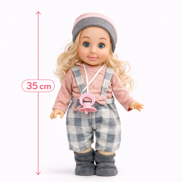 Mila Ağlayan ve Emzikli Bebek (35 cm)