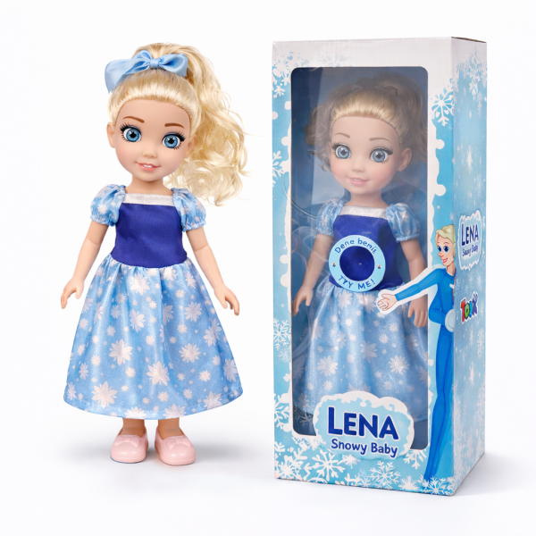 Lena Snowy Baby - Sarışın Prenses Bebek (33 cm)