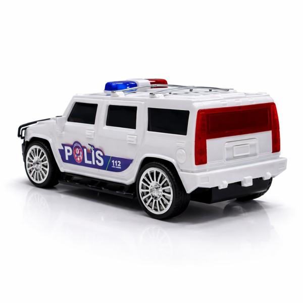 Uzaktan Kumandalı Polis Arabası -Işıklı ve Şarjlı