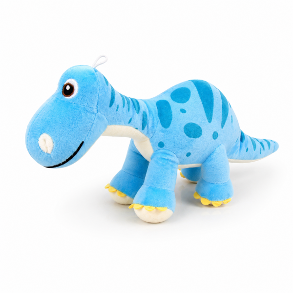 Sevimli Dinozor Peluş Oyuncak 35 Cm Mavi