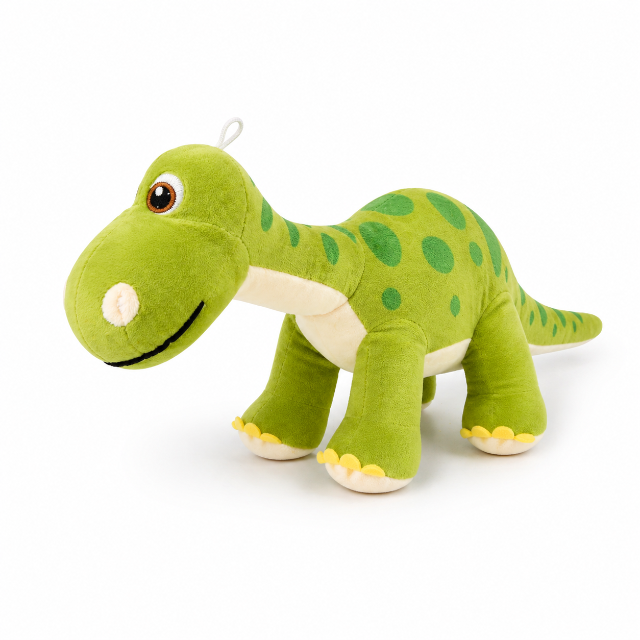 Sevimli Dinozor Peluş Oyuncak 35 Cm Yeşil