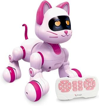 VARDEM Uzaktan Kumandalı İnteraktif Şarjlı Akıllı Robot Kedi – 30 cm