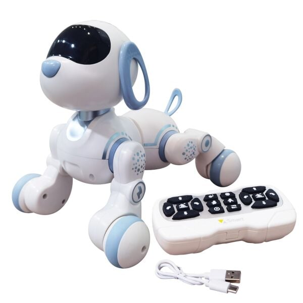 Vardem Uzaktan Kumandalı İnteraktif Şarjlı Akıllı Robot Köpek