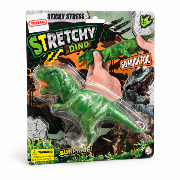 Stretch Dinozor - Yumuşak Esnek Dinozor Stres Oyuncağı