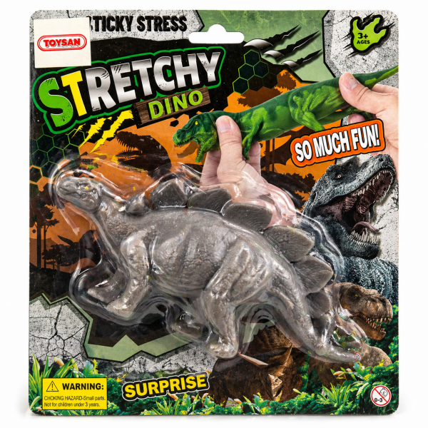 Stretch Dinozor - Yumuşak Esnek Dinozor Stres Oyuncağı 2.Model