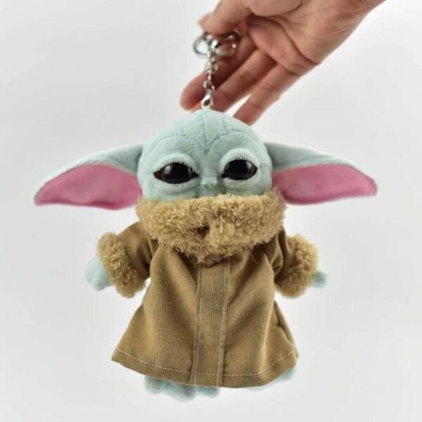 Star Wars Mandalorian The Child Grogu Baby Yoda Pelüş Anahtarlık ve Çanta Süsü