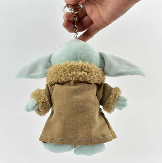 Star Wars Mandalorian The Child Grogu Baby Yoda Pelüş Anahtarlık ve Çanta Süsü
