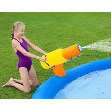 Bestway 53345 Kaydıraklı Şişme Çocuk Su Parkı - 435x286x267 cm