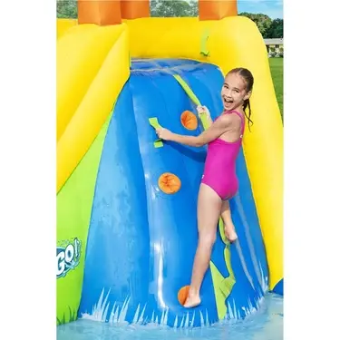 Bestway 53345 Kaydıraklı Şişme Çocuk Su Parkı - 435x286x267 cm