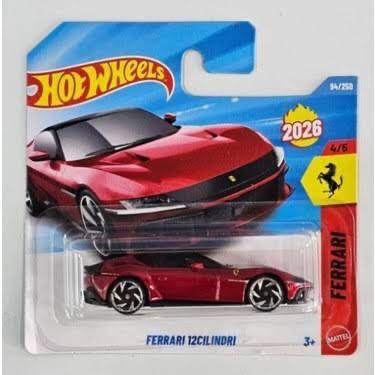 Hot Wheels® Tekli 1:64 Ölçekli Arabalar