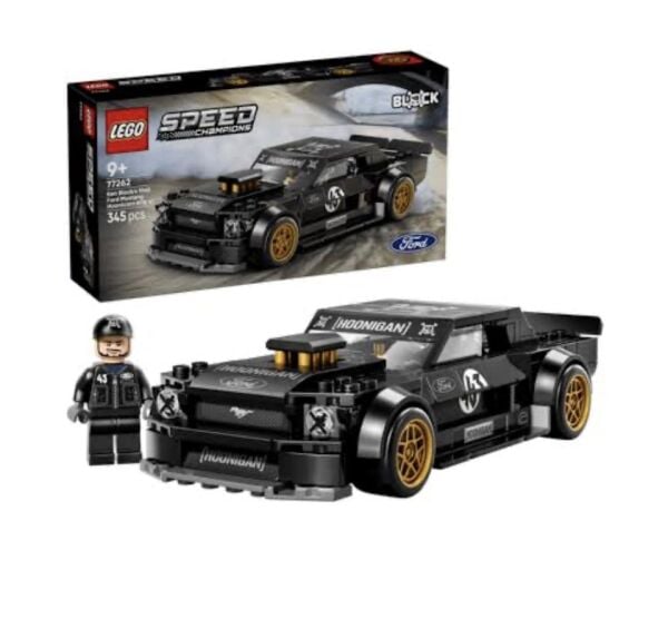 LEGO Speed Champions Ken Block'un '65 Ford Mustang Hoonicorn V1 77262 Yapım Seti (345 Parça)