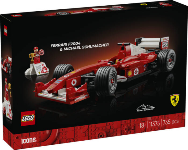 11375 LEGO® Icons Ferrari F2004 ve Michael Schumacher