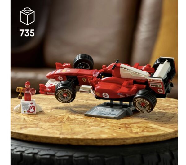 11375 LEGO® Icons Ferrari F2004 ve Michael Schumacher