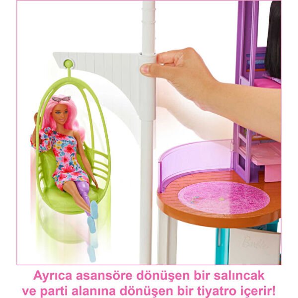 Barbie Tatil Evi Oyun Seti HCD50