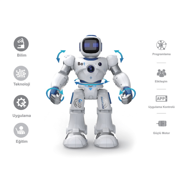 Uzaktan Kumandalı Akıllı Büyük Robot