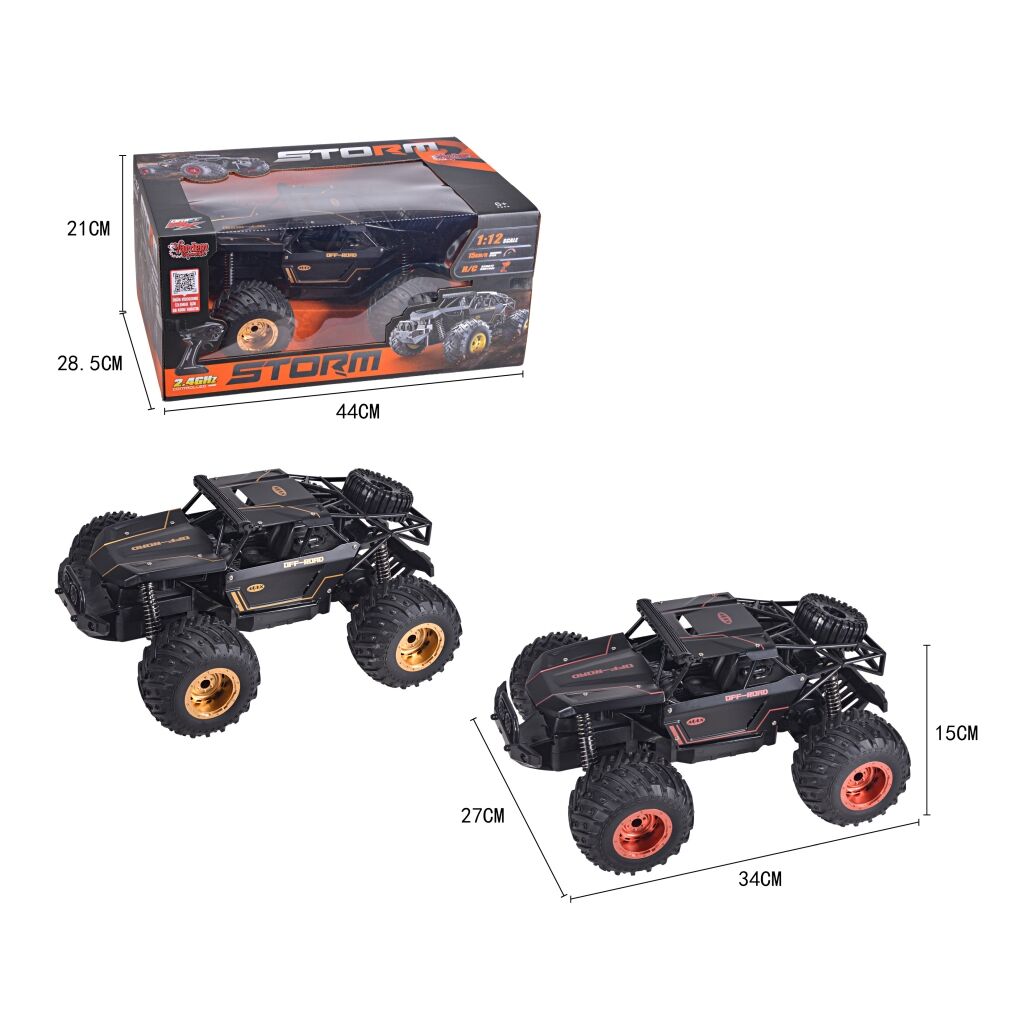 Vardem Uzaktan Kumandalı 1:12 Şarjlı Off-Road Storm Araba