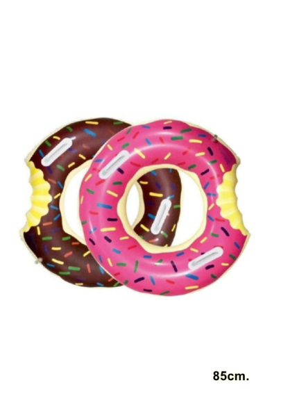 Donut Şişme Simit 85 cm Tutunmalı Deniz ve Havuz Simidi 230302