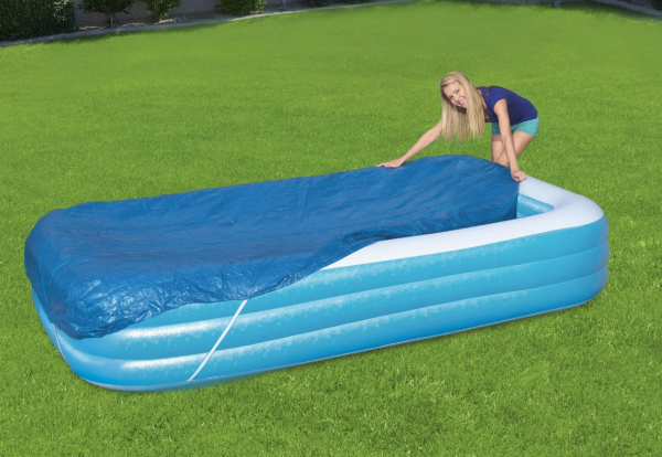 Bestway 58108 Dikdörtgen Havuz Örtüsü - 3,05 m x 1,83 m Şişme Havuzlar için
