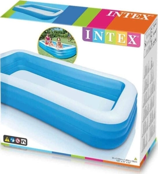 İntex Dikdörtgen Parti Havuzu 305x183x56 Cm