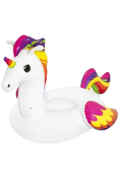 Bestway 41113 Dev Şişme Pegasus / Unicorn Havuz ve Deniz Yatağı (224 x 164 cm)