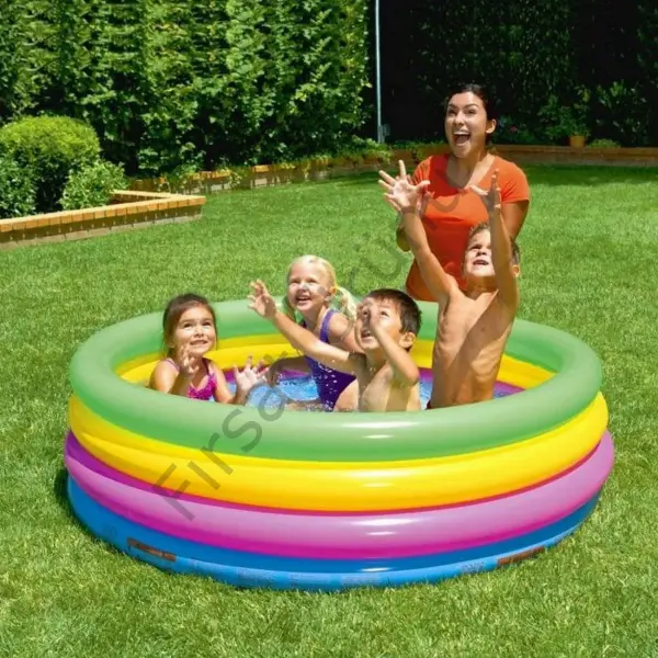 Bestway 51117, 4 Boğum, Şişme Aile Ve Çocuk Havuzu (157X46 CM)