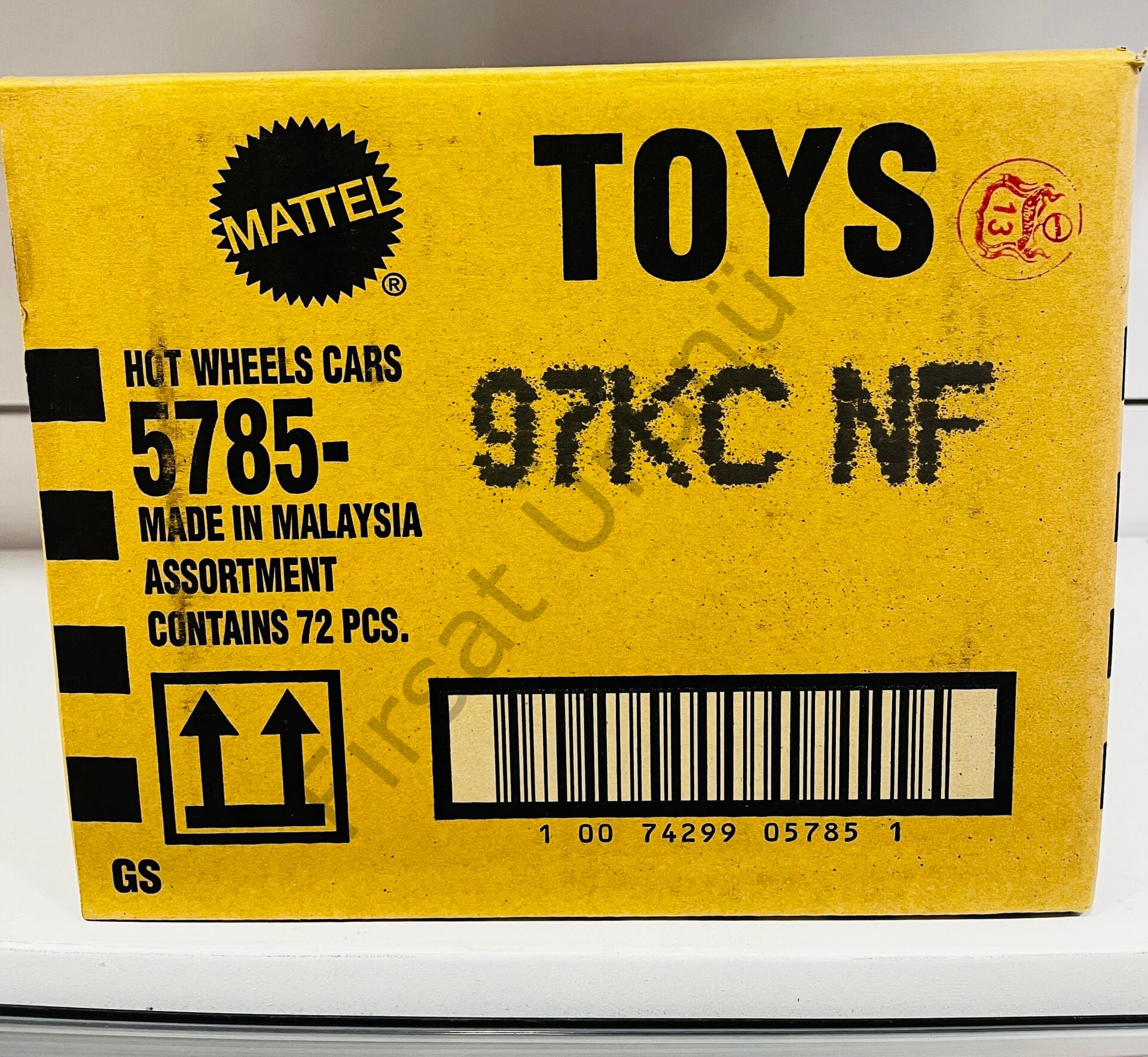 Hot Wheels 72'li Kapalı Fabrika Kolisi 2026 C Kutu - Mattel 5785-97KC MR