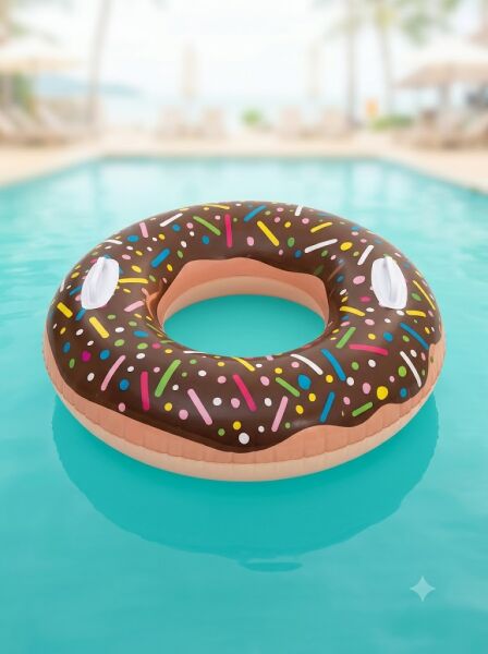 Bestway Şişme Donut Simit 75 cm Tutunmalı Deniz ve Havuz Simidi 2303026