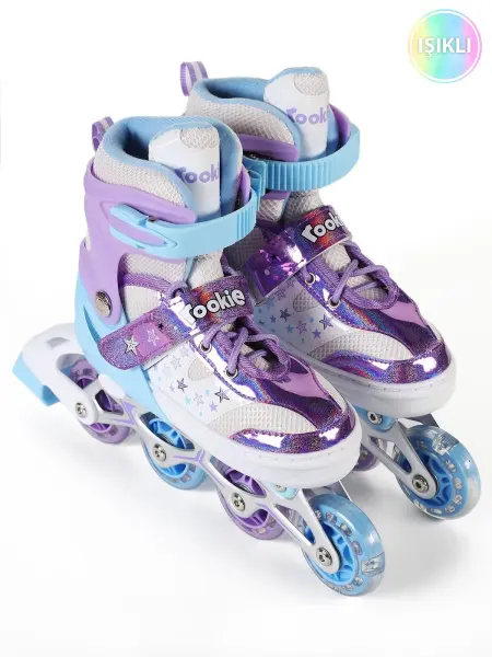 Gokidy Rookie Fancy Ayarlanabilir Mor Paten (35-38 Beden)