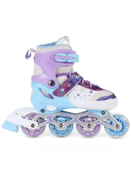 Gokidy Rookie Fancy Ayarlanabilir Mor Paten (35-38 Beden)