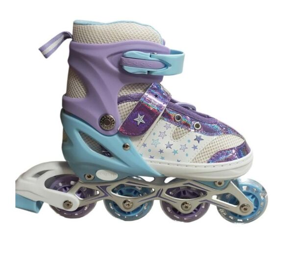 Gokidy Rookie Fancy Ayarlanabilir Mor Paten (35-38 Beden)