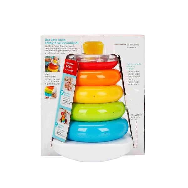 Fisher Price Renkli Halkalar +12 AY (GJY49)