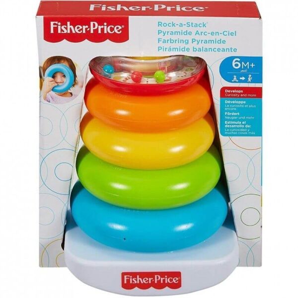Fisher Price Renkli Halkalar +12 AY (GJY49)