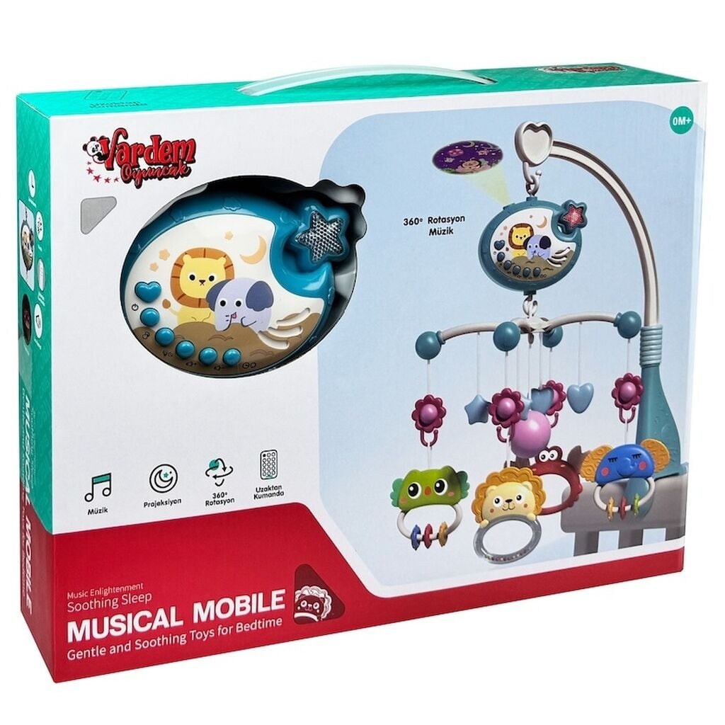 Vardem Işıklı Müzikli Kumandalı Bebek Dönencesi - BIB-698-84