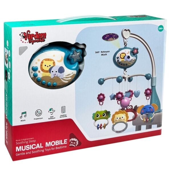 Vardem Işıklı Müzikli Kumandalı Bebek Dönencesi - BIB-698-84