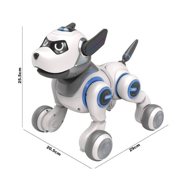 Vardem G55 Uzaktan Kumandalı Şarjlı İnteraktif Robot Köpek – Müzikli ve Işıklı