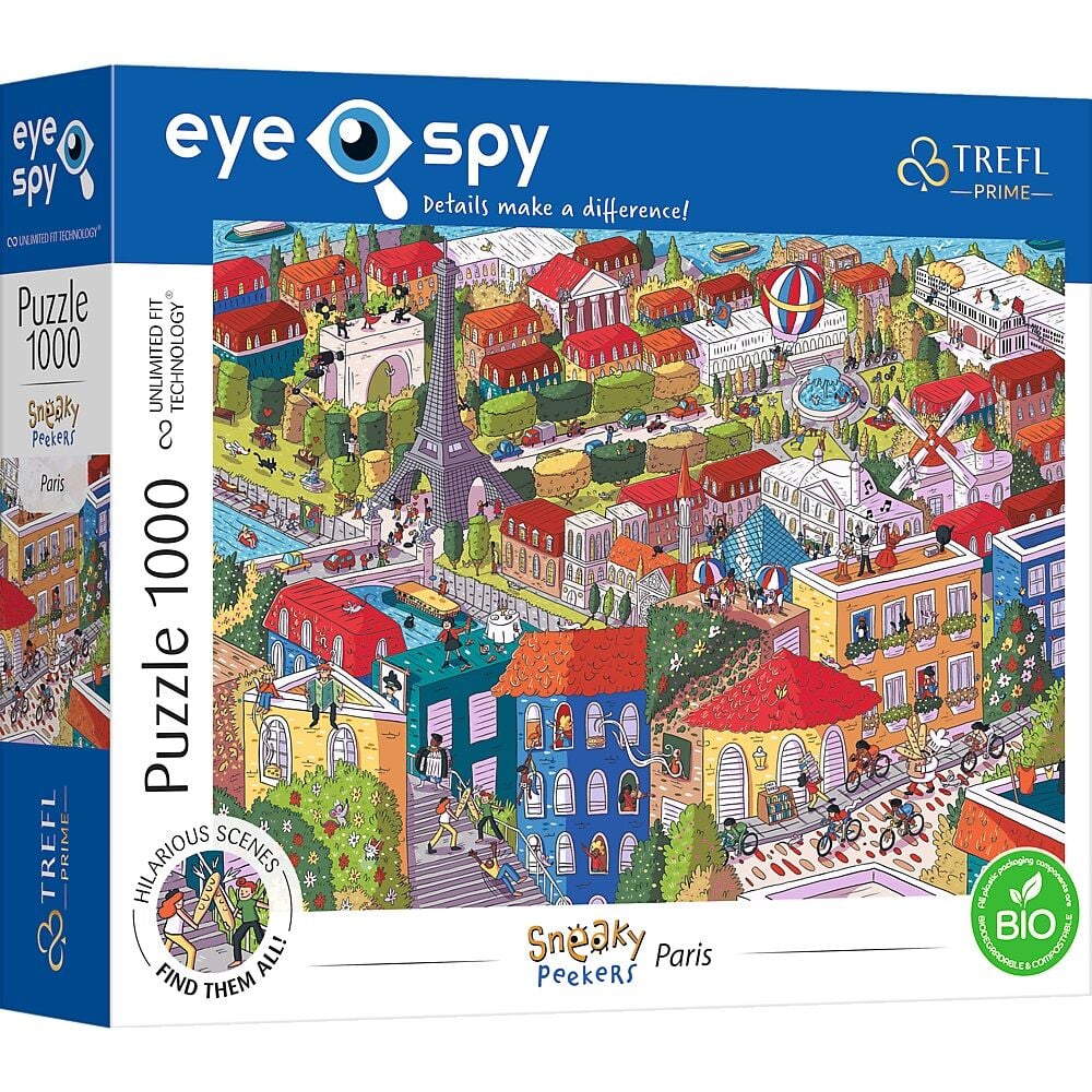 Trefl 1000 Parça Puzzle Paris Fransa (68,3x48cm)