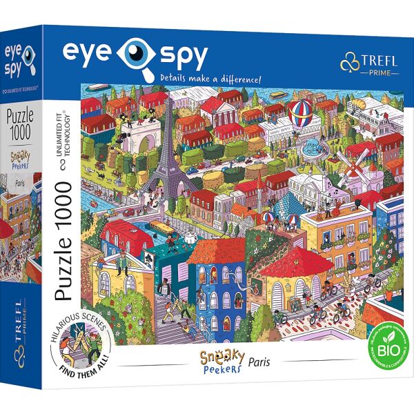Trefl 1000 Parça Puzzle Paris Fransa (68,3x48cm)