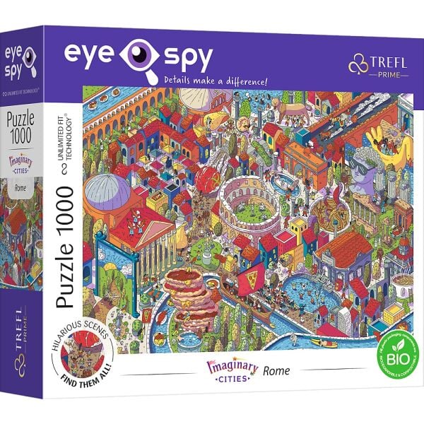 Trefl 1000 Parça Puzzle - Roma İtalya (68,3 x 48 cm)