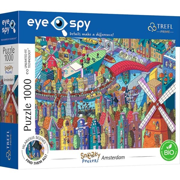 Trefl 1000 Parça Puzzle Amsterdam Hollanda (68,3x48cm)