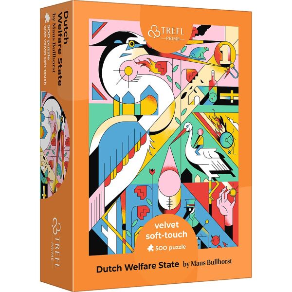 Trefl 500 Parça Puzzle Hollanda Refahı (34x48cm)
