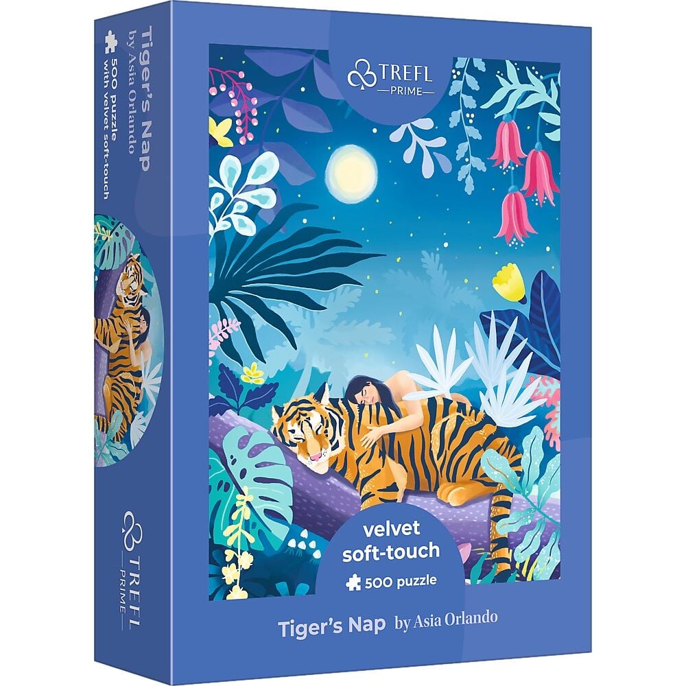 Trefl 500 Parça Puzzle Tiger'S Nap (34x48cm)