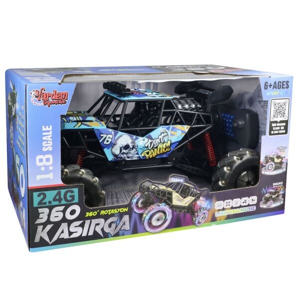 Vardem 1:8 Şarjlı Buharlı Kasırga Uzaktan Kumandalı Off-Road Araba - 10696