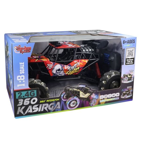 Vardem 1:8 Şarjlı Buharlı Kasırga Uzaktan Kumandalı Off-Road Araba - 10696