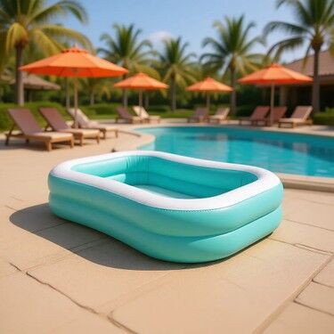 İntex Aqua Swim Central Şişme Aile Havuzu 229x152x48 cm - 57181