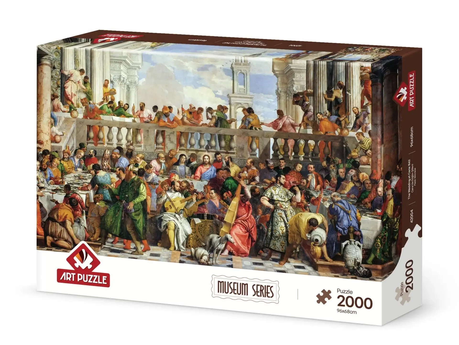 Art Puzzle Cana'da Düğün Şöleni - 1562 2000 Parça Puzzle