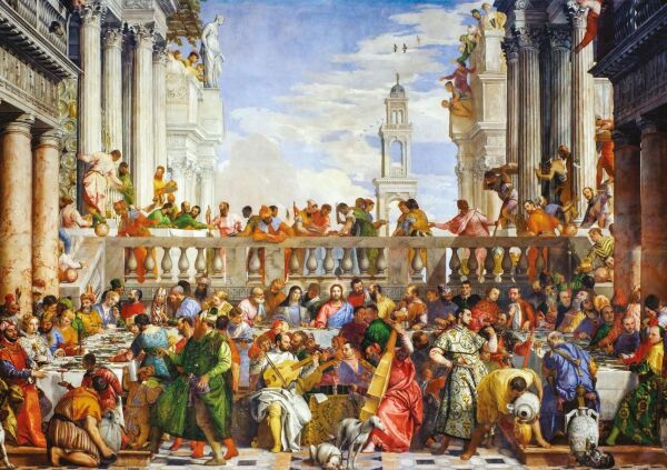 Art Puzzle Cana'da Düğün Şöleni - 1562 2000 Parça Puzzle