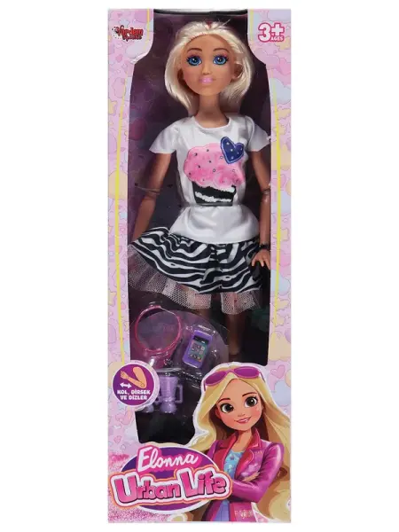 Vardem 29 cm Kutulu Aksesuarlı Manken Bebek – 4 Farklı Model