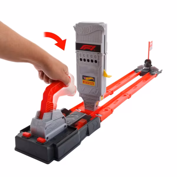 Hot Wheels Formula 1 Hızlı Başlangıç Pist Seti Ve 1:64 Ölçekli 2 Metal F1 Arabası