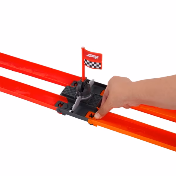 Hot Wheels Formula 1 Hızlı Başlangıç Pist Seti Ve 1:64 Ölçekli 2 Metal F1 Arabası