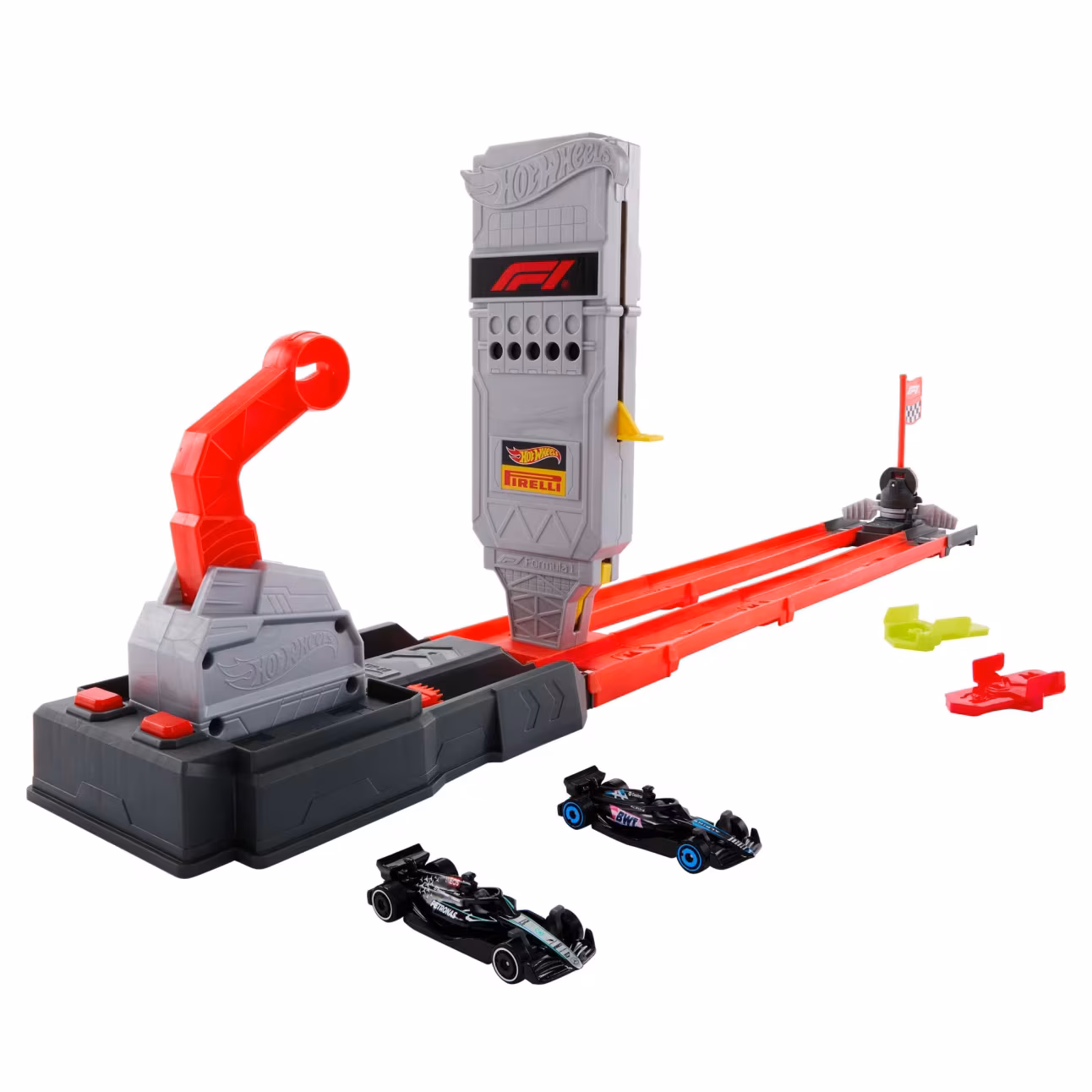 Hot Wheels Formula 1 Hızlı Başlangıç Pist Seti Ve 1:64 Ölçekli 2 Metal F1 Arabası